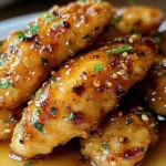 Air Fryer Honey Butter Garlic Chicken Tenders
