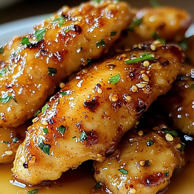 Air Fryer Honey Butter Garlic Chicken Tenders