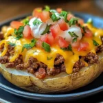 Cheesy Taco Potatoes
