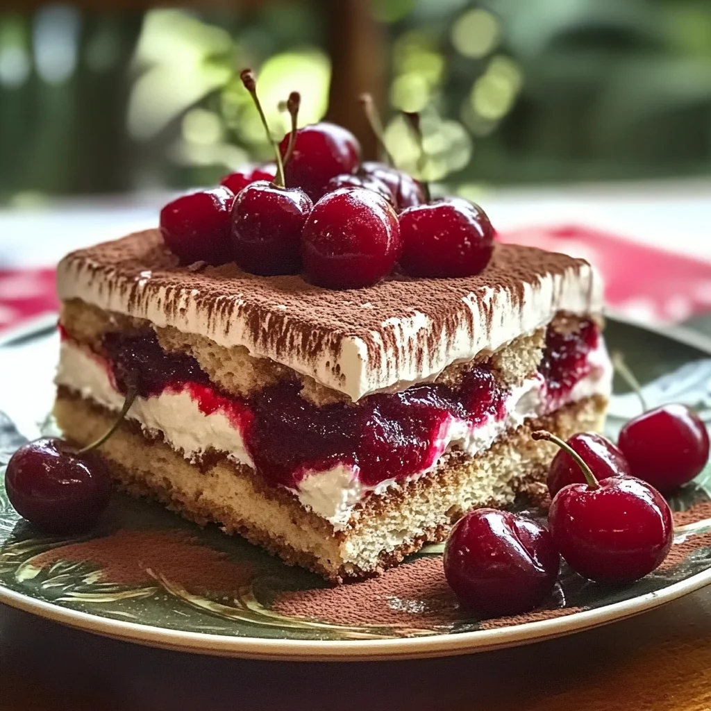 Cherry Amaretto Tiramisu Dessert: A Decadent Twist on a Classic Italian Treat