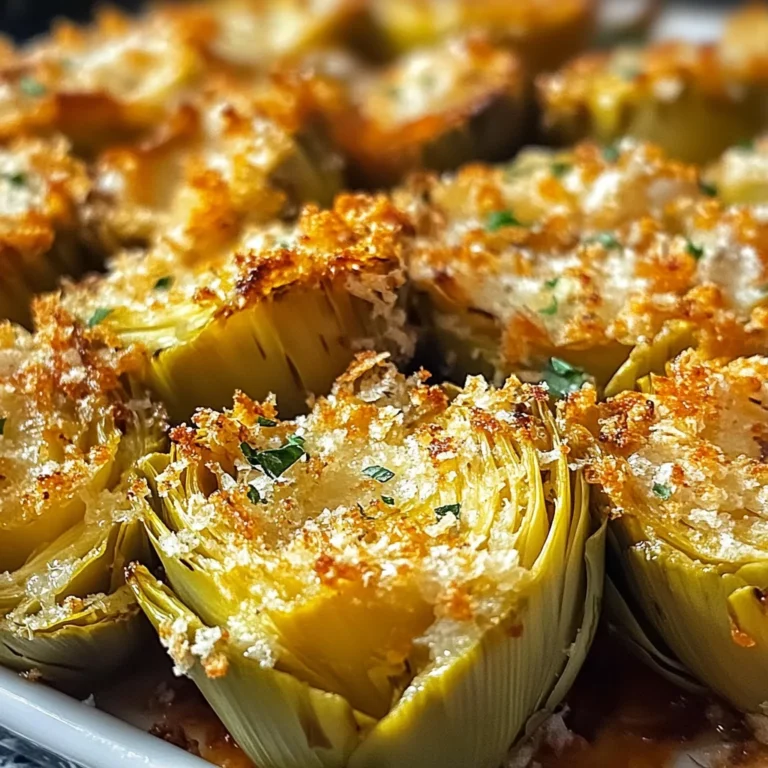 Crispy Parmesan Artichoke Hearts