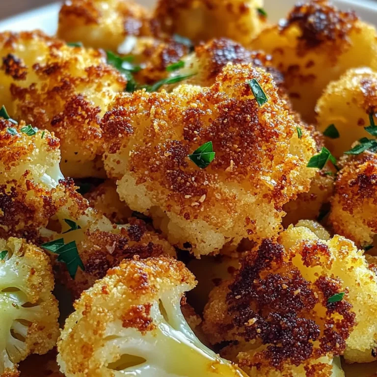 Crispy Roasted Cauliflower
