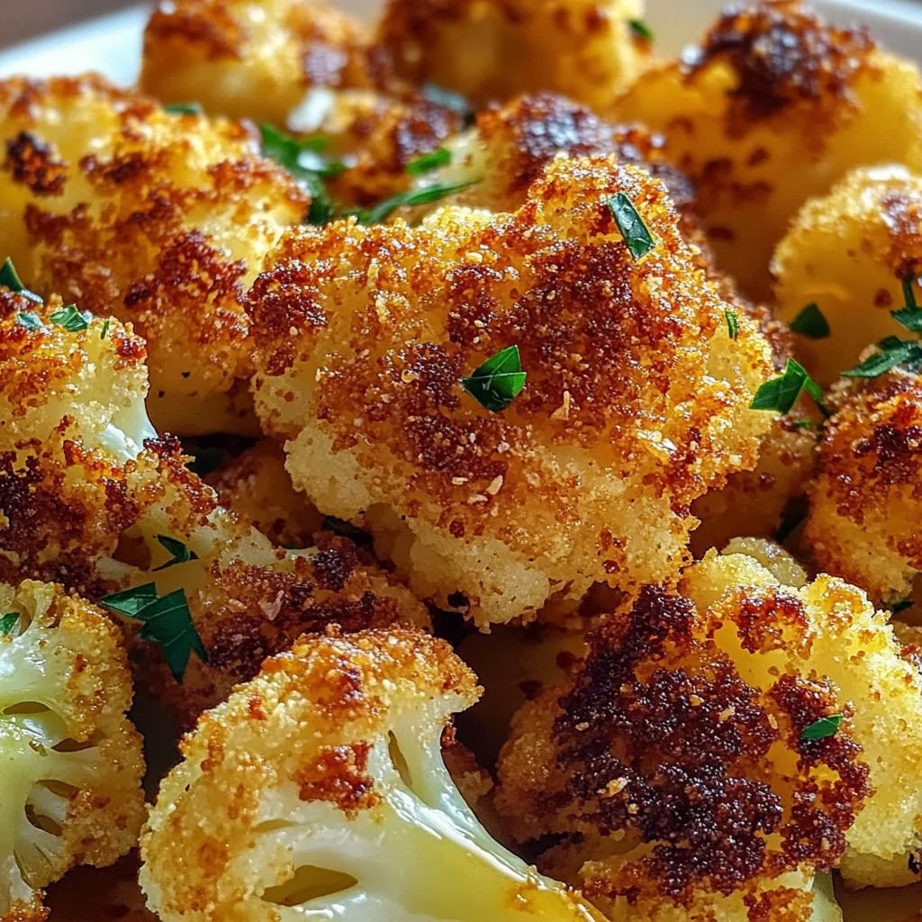 Crispy Roasted Cauliflower