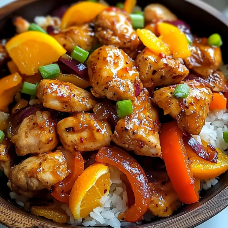 Juicy Blackstone Orange Chicken