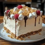Marshmallow Whip Cheesecake : No-Bake Dream Dessert