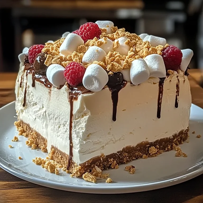 Marshmallow Whip Cheesecake : No-Bake Dream Dessert