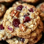 Oatmeal Cranberry Pecan Cookies