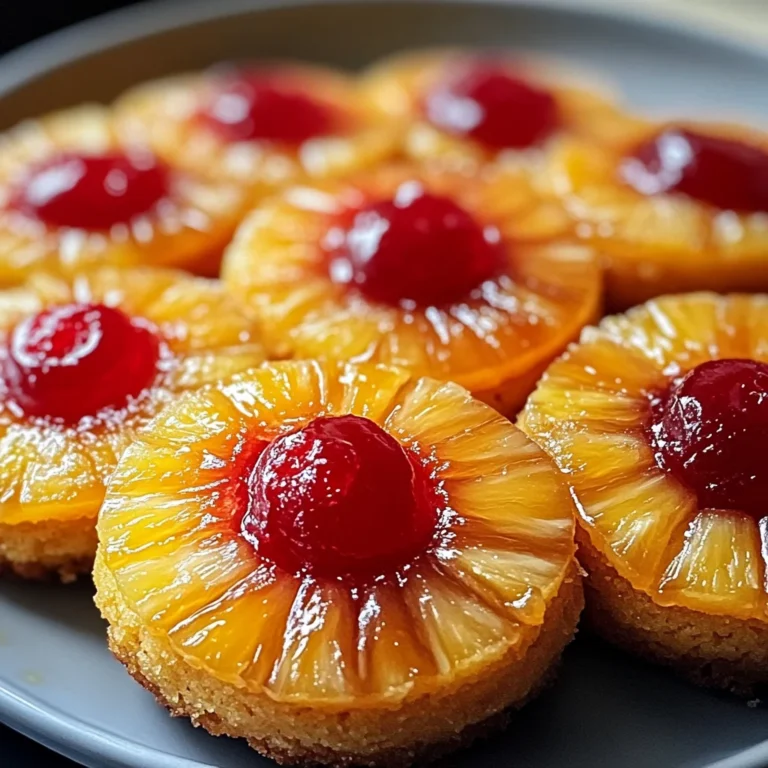 Pineapple Upside-Down Cookies: A Fun Twist on a Classic Dessert