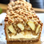Apple Crisp Cheesecake Bread