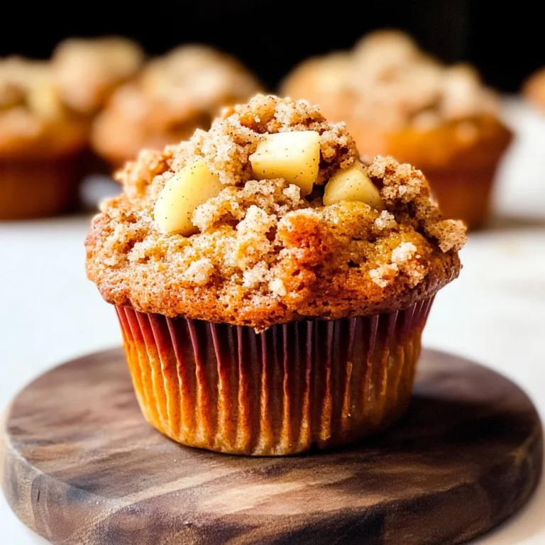 Apple Pumpkin Streusel Muffins Small Batch