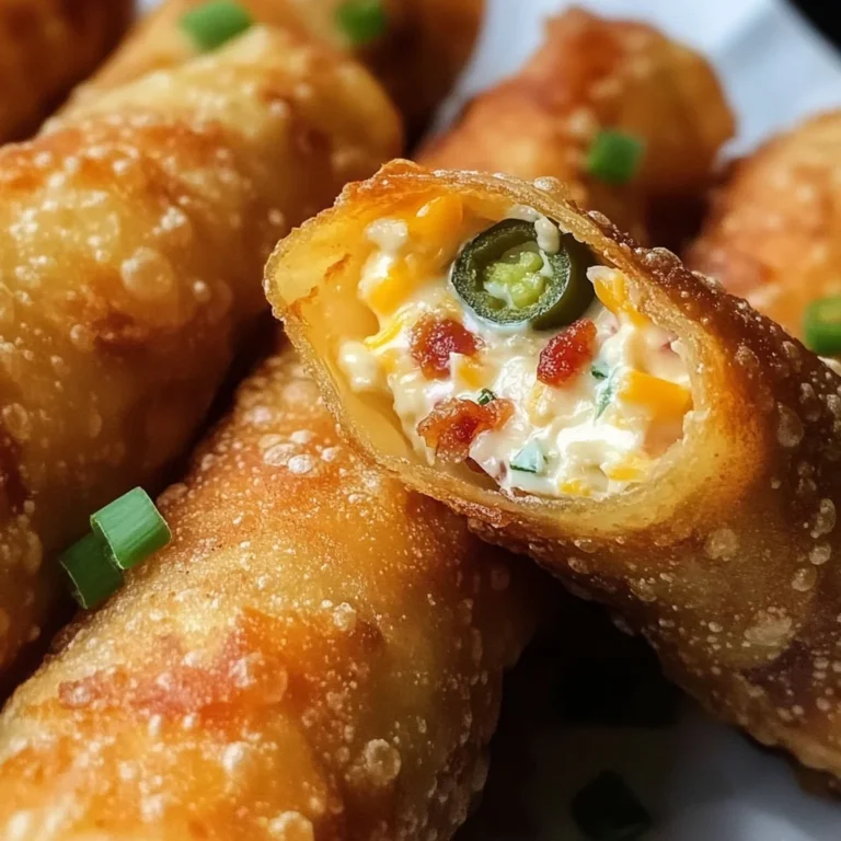 Bacon Jalapeño Eggrolls