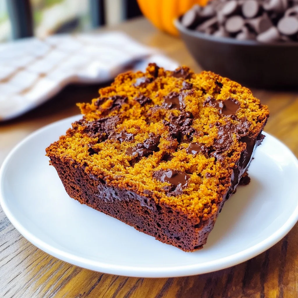 Best Chocolate Chip Pumpkin Bread