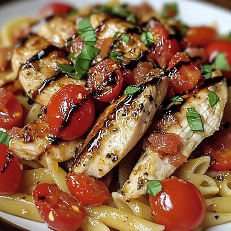Bruschetta Chicken Pasta