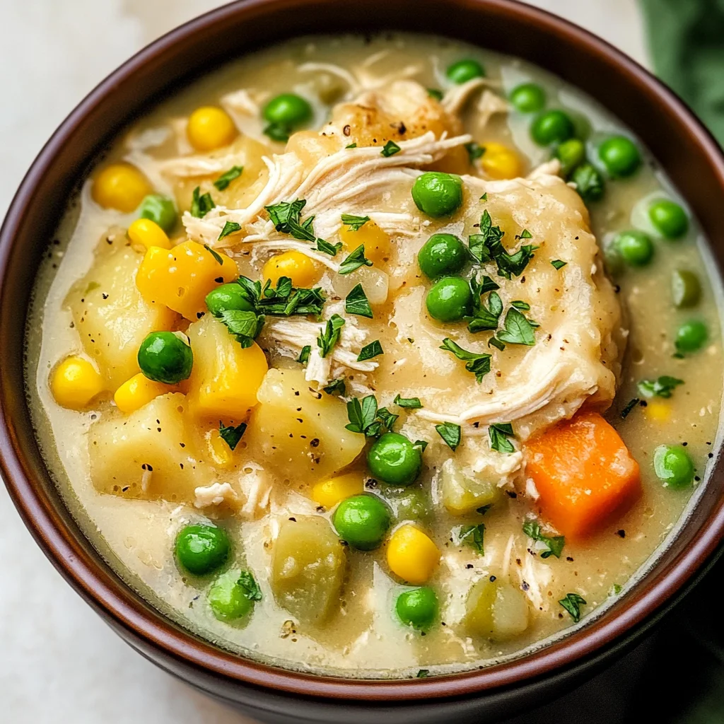 Chicken Pot Pie Soup