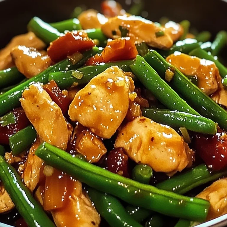 Chicken and Green Bean Stir-Fry: Quick and Delicious Dinner!