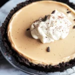 Creamy Coffee Pie Recipe (No Bake, 6 Ingredients)