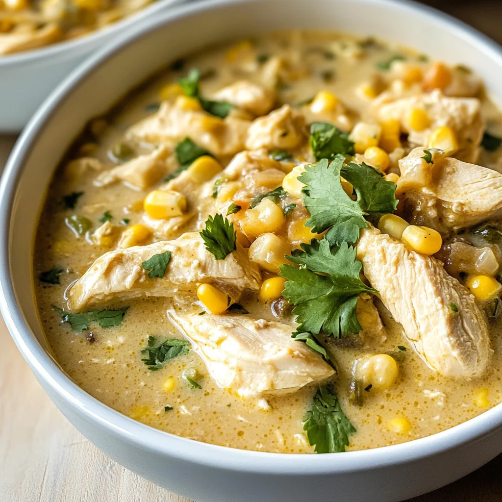 Creamy White Chicken Chili Recipe
