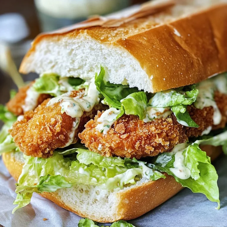 Crispy Chicken Caesar Sandwich