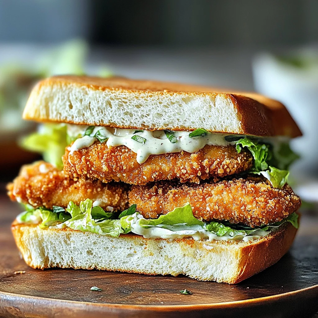 Crispy Chicken Caesar Sandwich: A Delicious Twist on a Classic Favorite