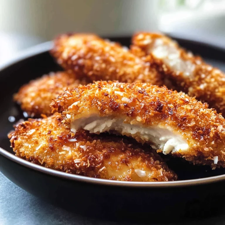Crispy Coconut Chicken Tenders
