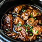 Crockpot Bourbon Chicken