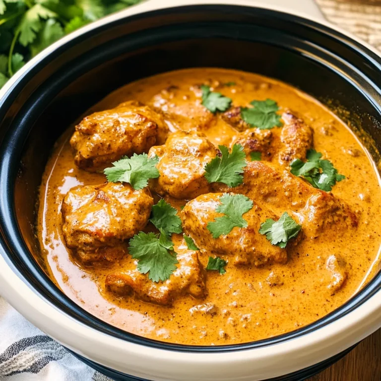 Crockpot Butter Chicken