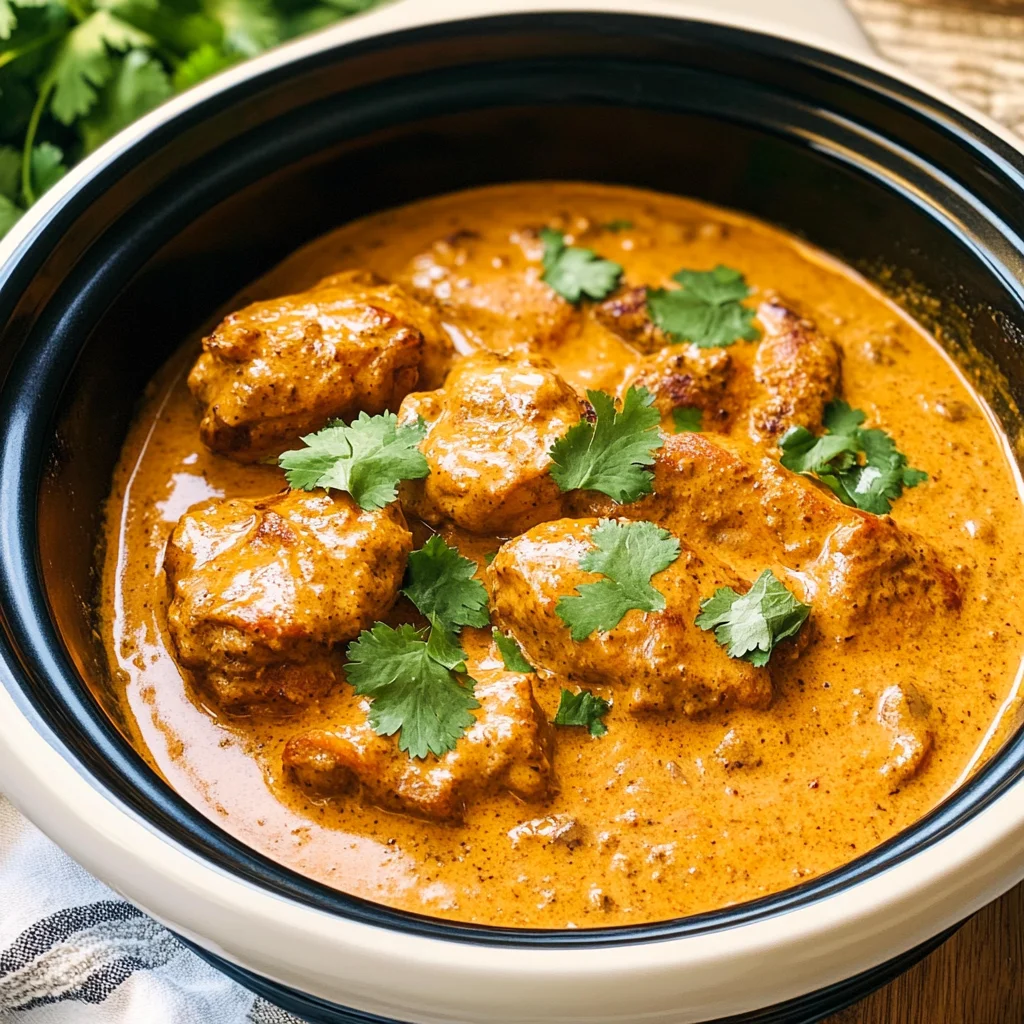 Crockpot Butter Chicken