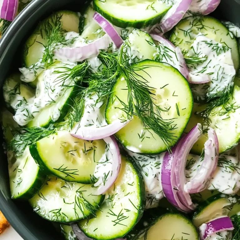 Cucumber Dill Salad
