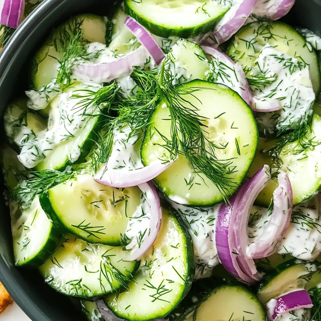 Cucumber Dill Salad