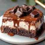 Delicious Brownie Ice Cream Cake