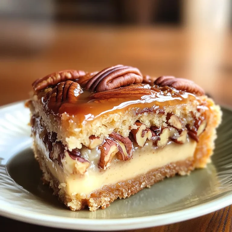 Delicious Gooey Butter Pecan Cake