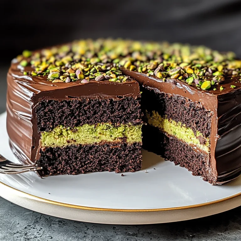 Dubai Chocolate Cake