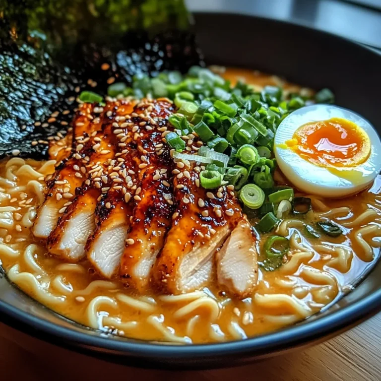 Fiery Chicken Ramen : Bold & Comforting