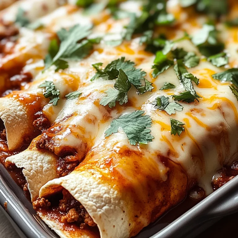 Ground Beef Enchiladas
