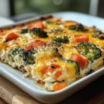 High-Protein Cottage Cheese Veggie Bake Recipe