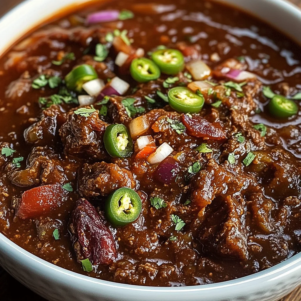 Korean Chile Con Carne