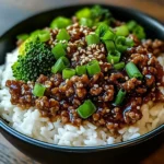Korean Ground Beef Bowl: An Amazing Ultimate Recipe