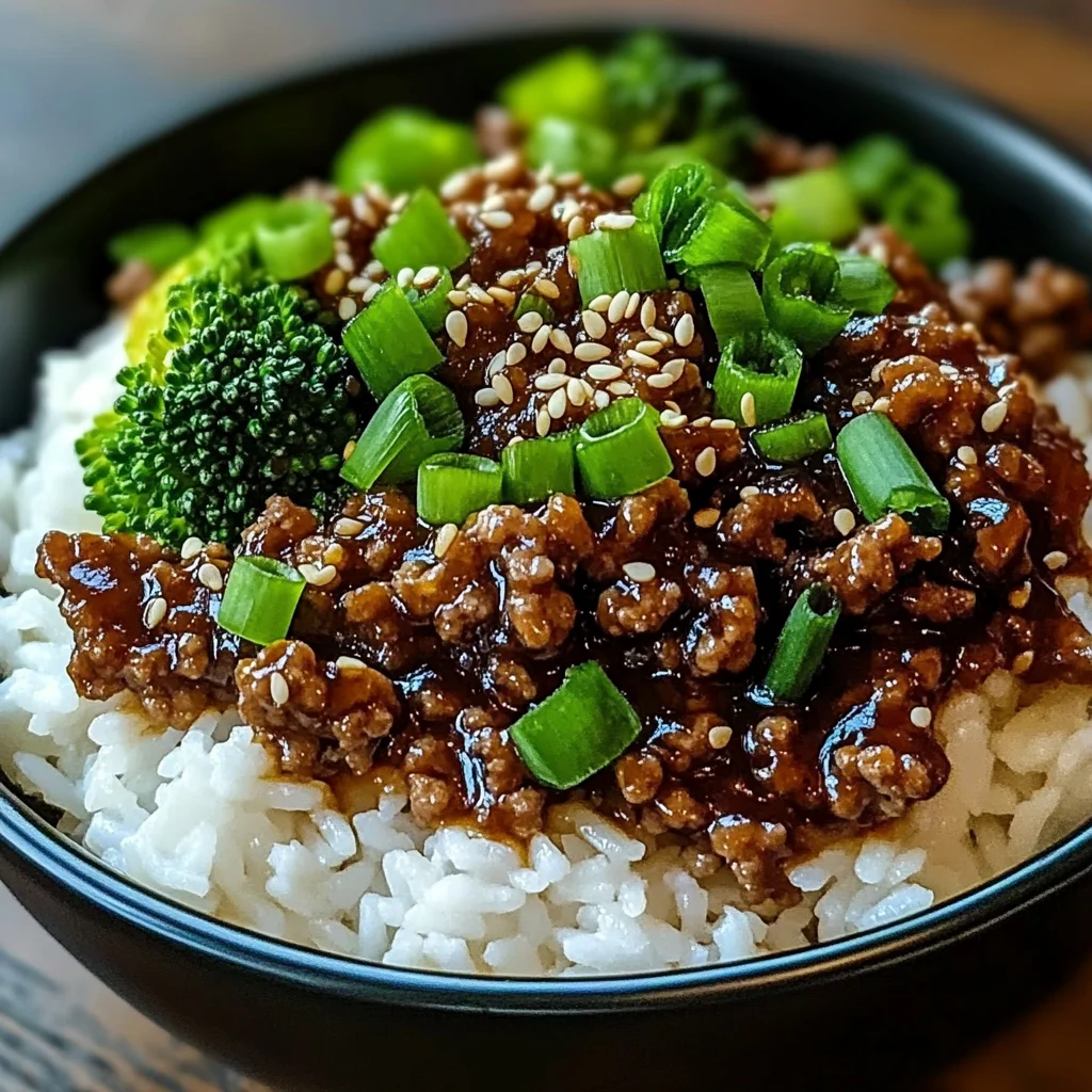Korean Ground Beef Bowl: An Amazing Ultimate Recipe