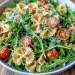 Lemon Arugula Pasta Salad