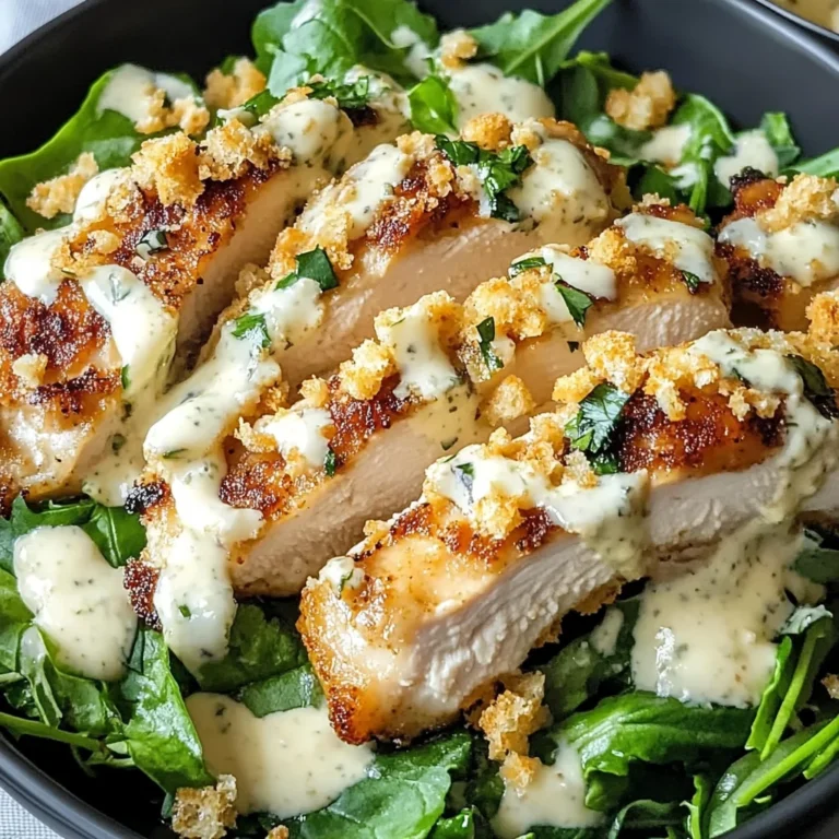 Melt In Your Mouth Caesar Chicken