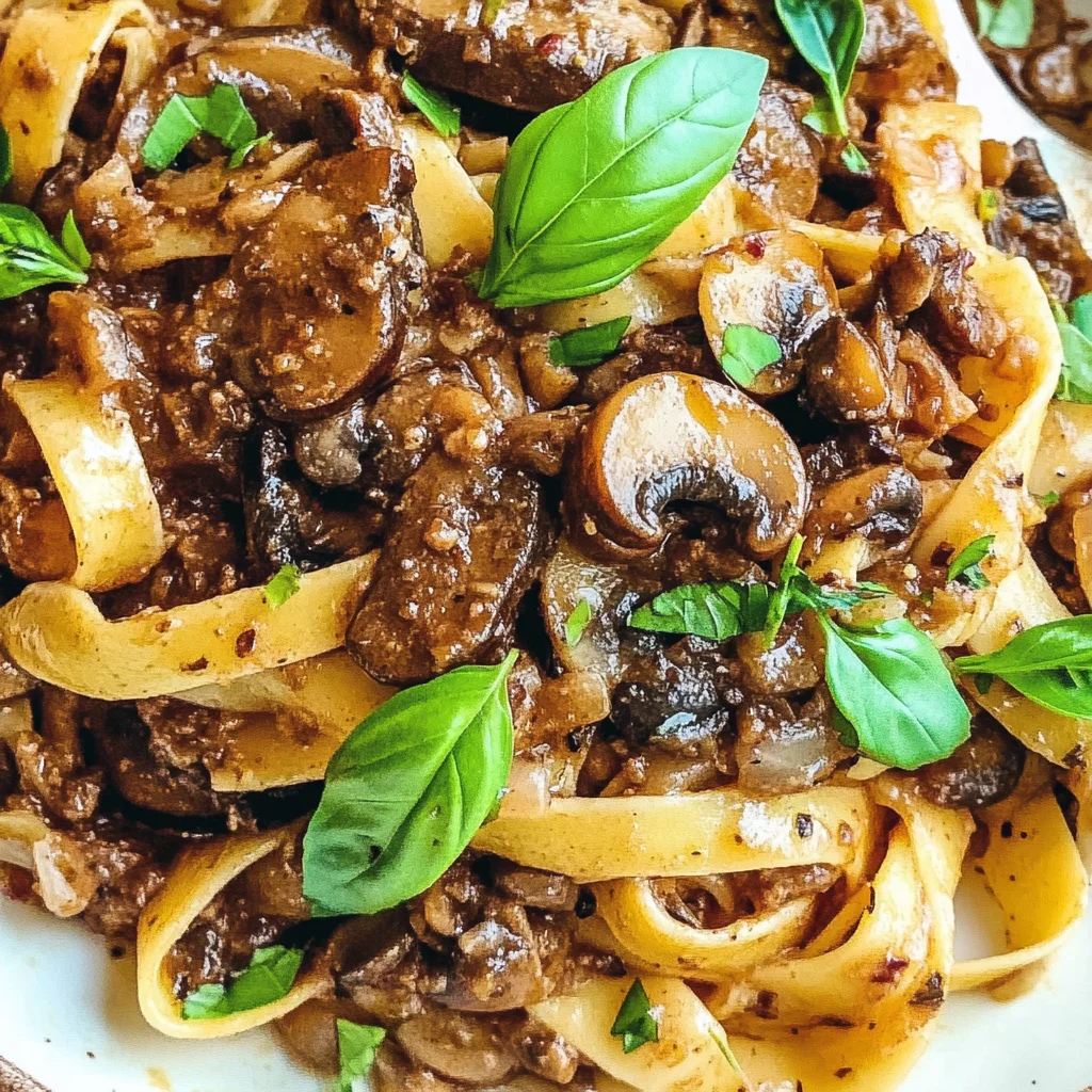 Mushroom Ragu