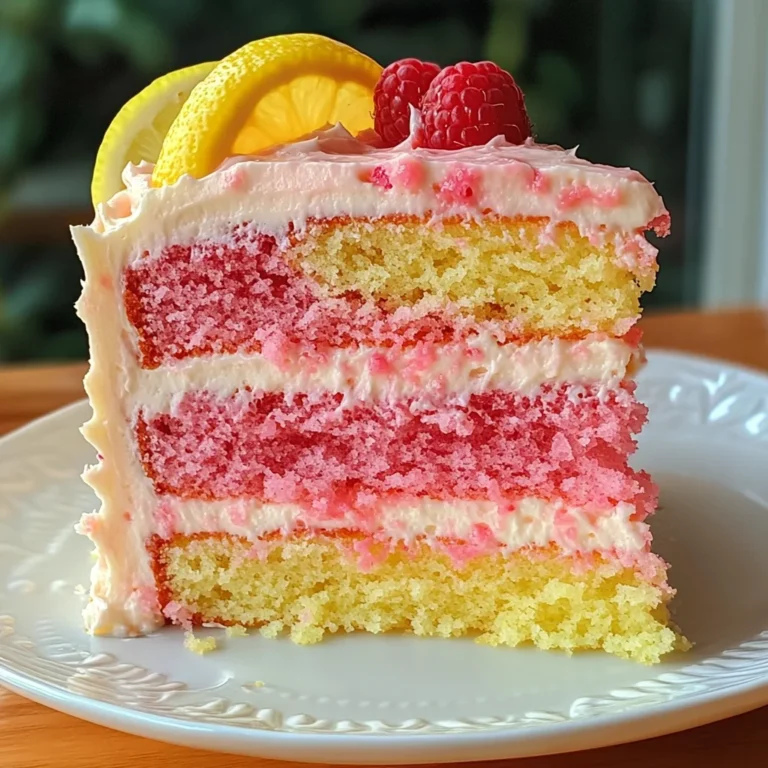 Pink Lemonade Cake