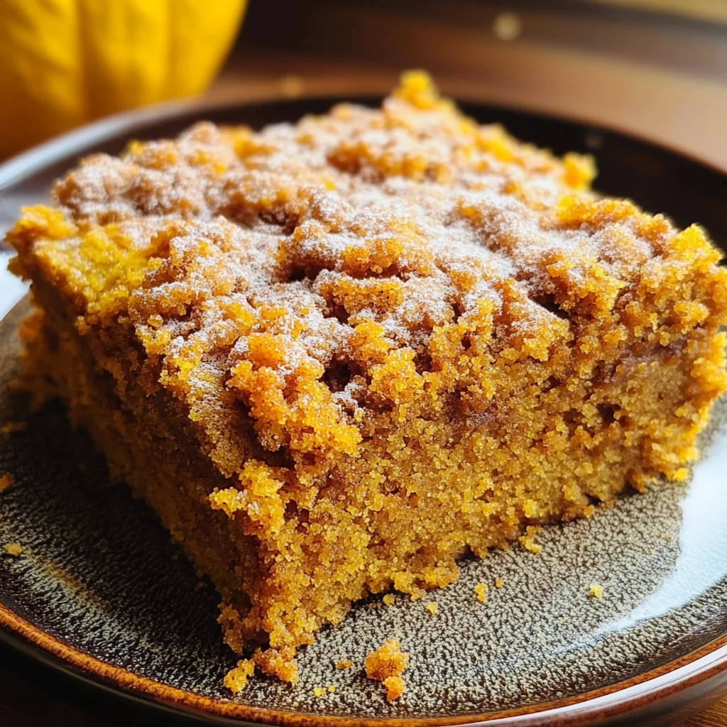 Pumpkin Coffee Cake