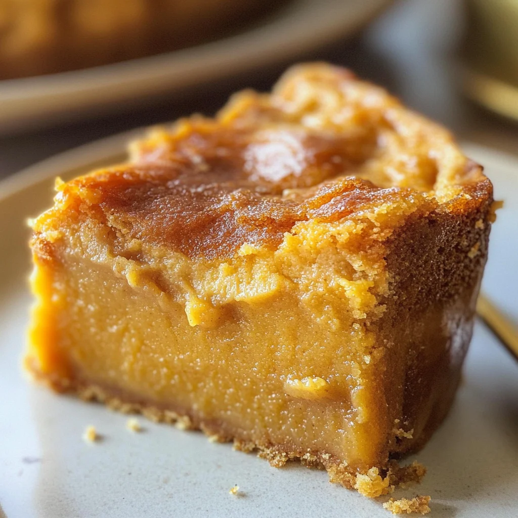 Pumpkin Gooey Butter Cake Recipe