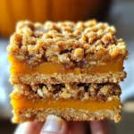 Pumpkin Pie Crumble Bars – Easy Fall Dessert Recipe