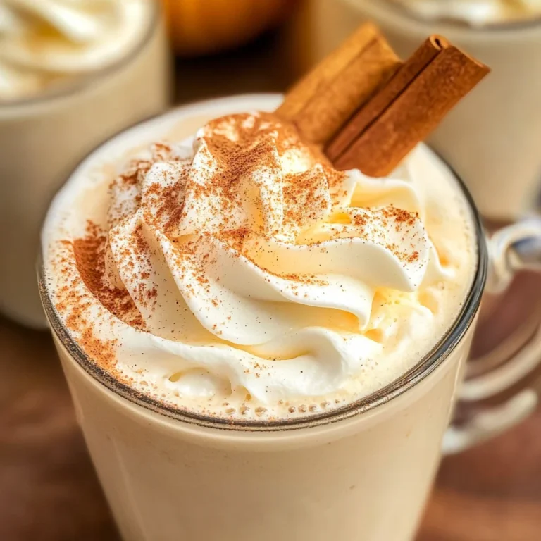 Pumpkin White Hot Chocolate