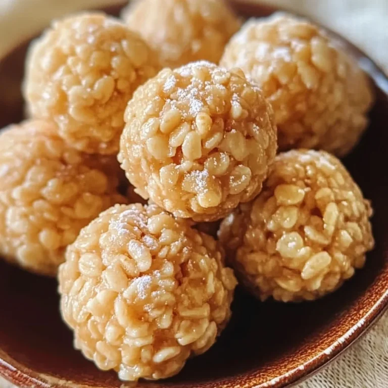 Rice Crispy Peanut Butter Balls