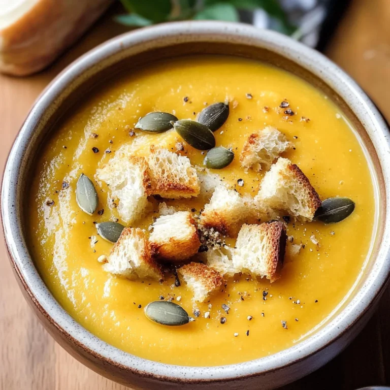 Roasted Butternut Squash Soup Recipe