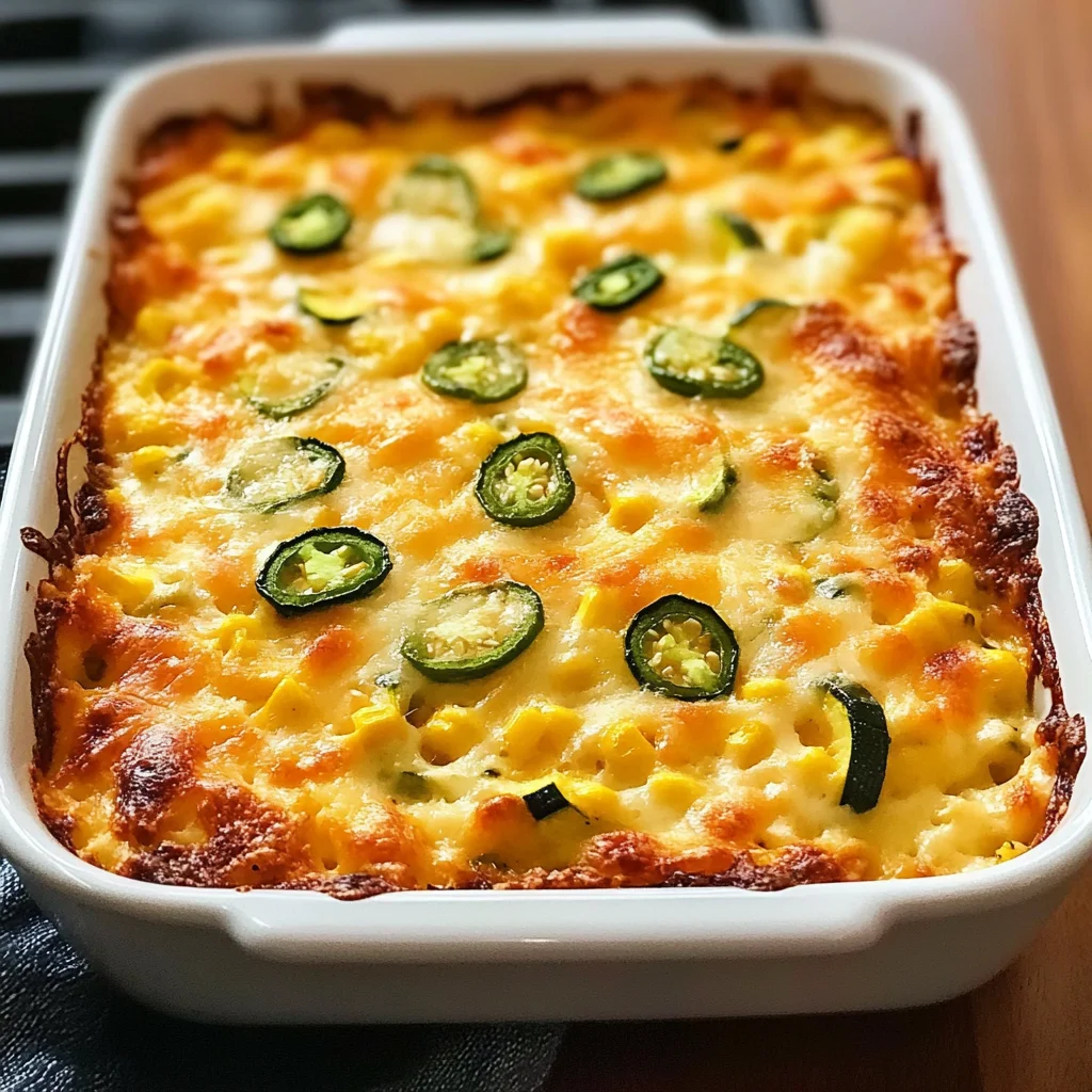 Savory Garden Zucchini Casserole - Alrightwithme