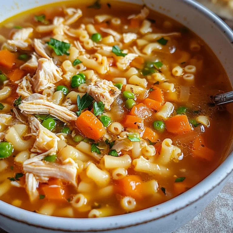 Sicilian Chicken Soup